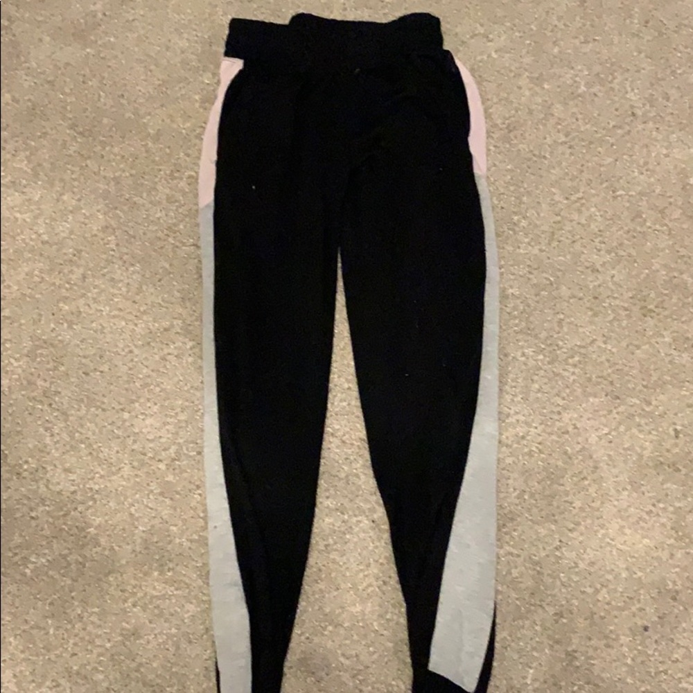 Black joggers
